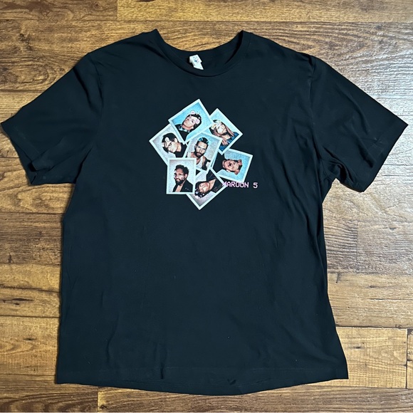 Maroon 5 • Red Pill Blues Tour • 2 X-Large • Black • Double Sided Concert Shirt - Picture 2 of 8